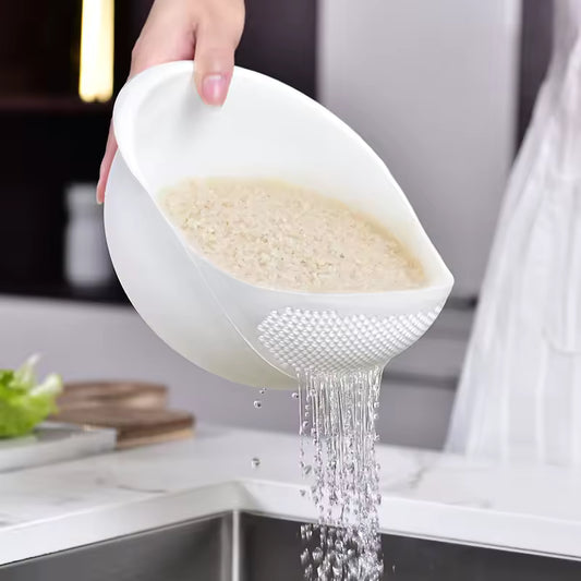 Multi-Purpose Rice Washer & Vegetable Strainer Basket