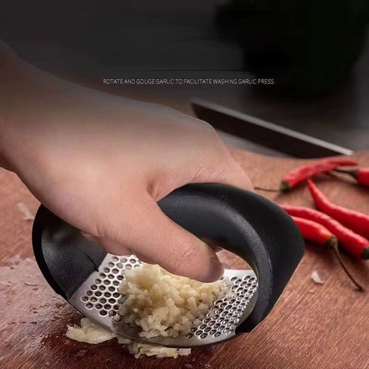 Stainless Steel Garlic Press – Heavy-Duty Garlic Crusher & Mincer
